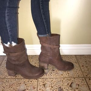 Lucky Brand leather boots size 8.